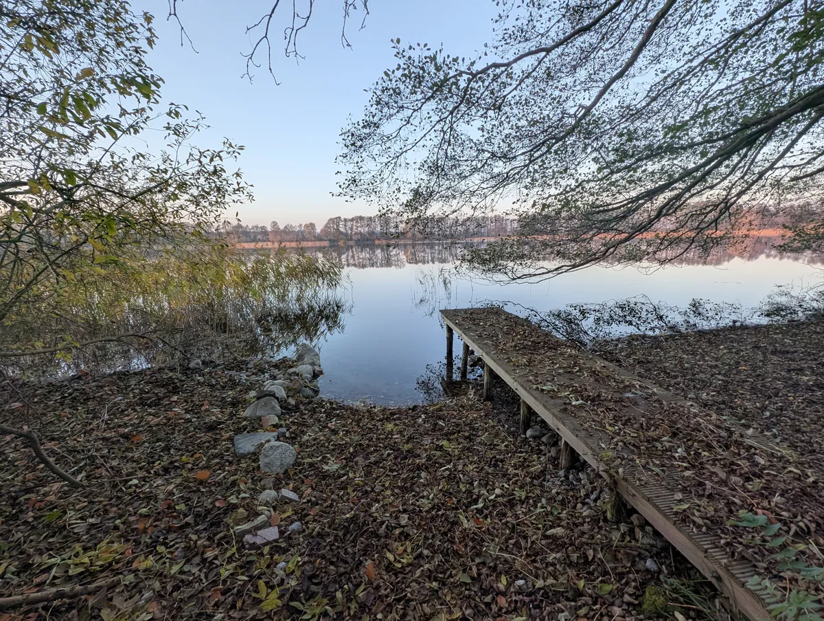 Herbststimmung am Naugartener See